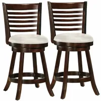 Woodgrove Swivel Counter Height Bar Stool