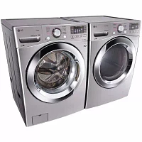 LG ENERGY STAR® 4.5 cu. ft. Ultra-Large Capacity Front-Load Washer with Steam