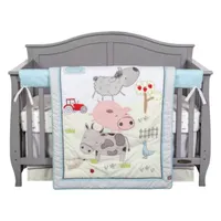 Trend Lab Farm Stack 4-pc. Crib Bedding Set