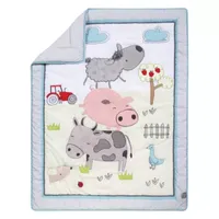 Trend Lab Farm Stack 4-pc. Crib Bedding Set