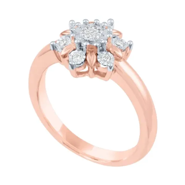 Diamond Bridal Set (1/4 ct. t.w.) in 14k Rose Gold Over Sterling Silver