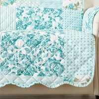Patchwork Scalloped Printed Chair Protector