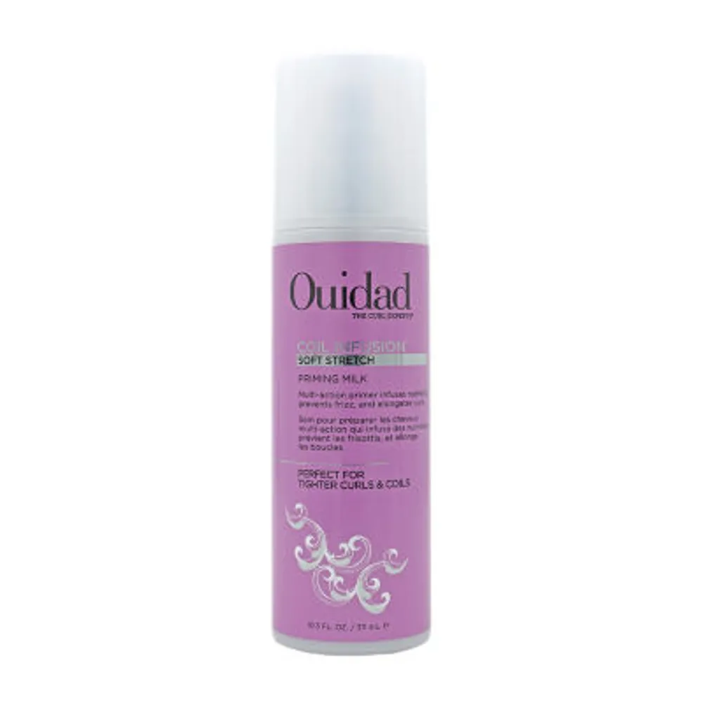 Ouidad Coil Infusion Soft Stretch Priming Milk Leave in Conditioner-10 oz.