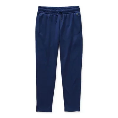 Xersion Little & Big Girls Quick Dry Jogger Tapered Fleece Sweatpant