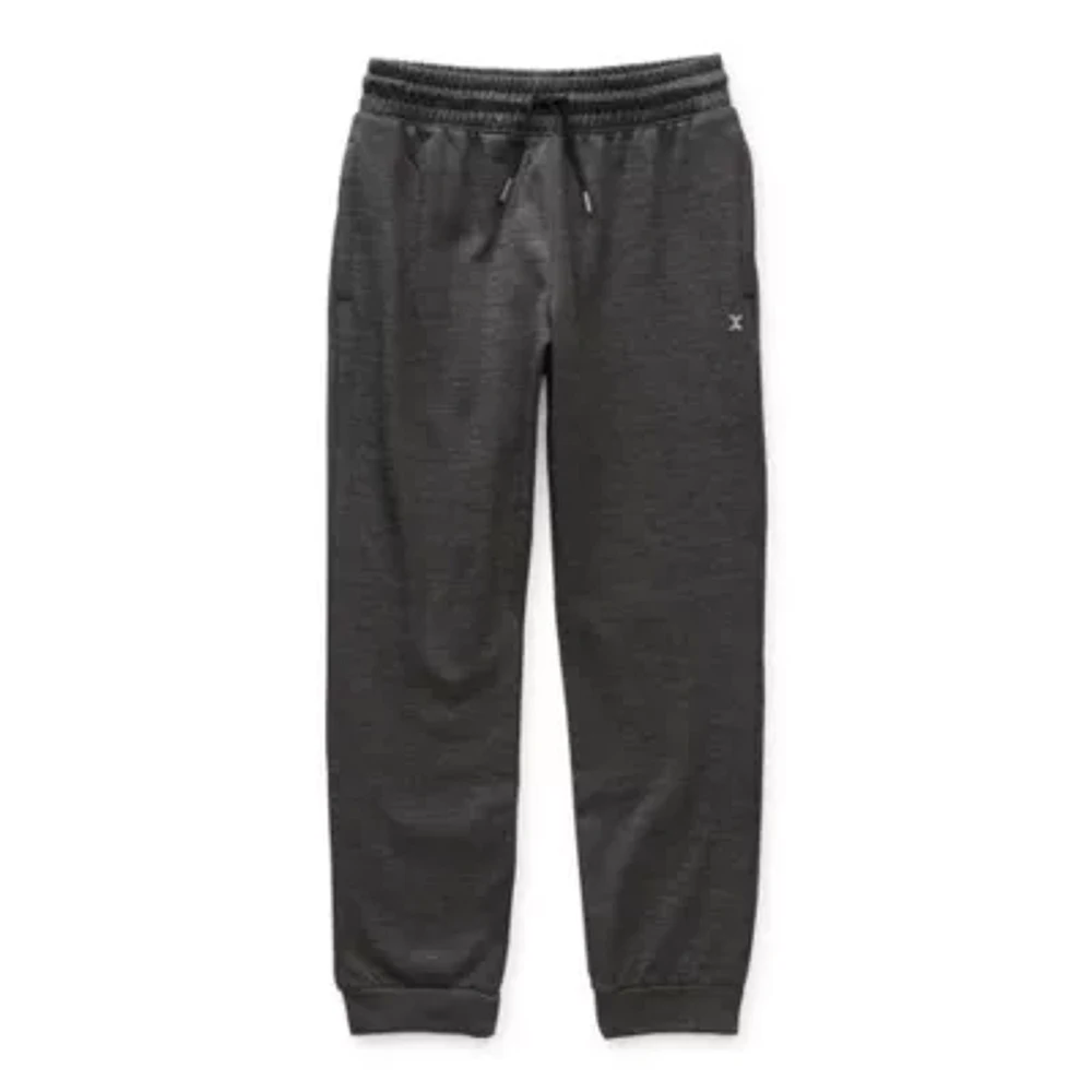 Xersion Little & Big Boys Quick Dry Jogger Cuffed Fleece Sweatpant