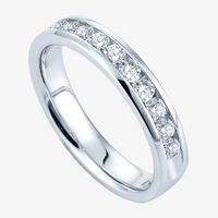 1/ CT.T.W. Channel-Set Natural Diamond Band