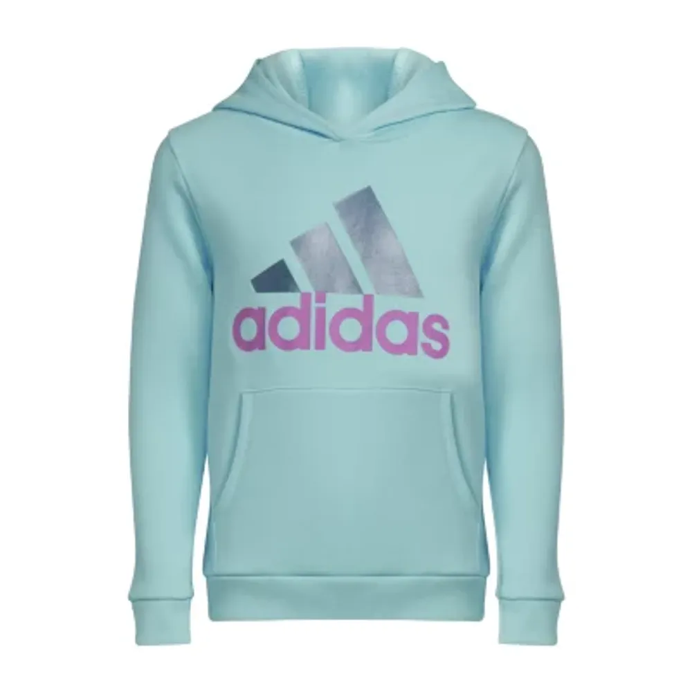 adidas Big Girls Fleece Hoodie