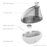 Pure Enrichment Ultrasonic Cool Mist Humidifier