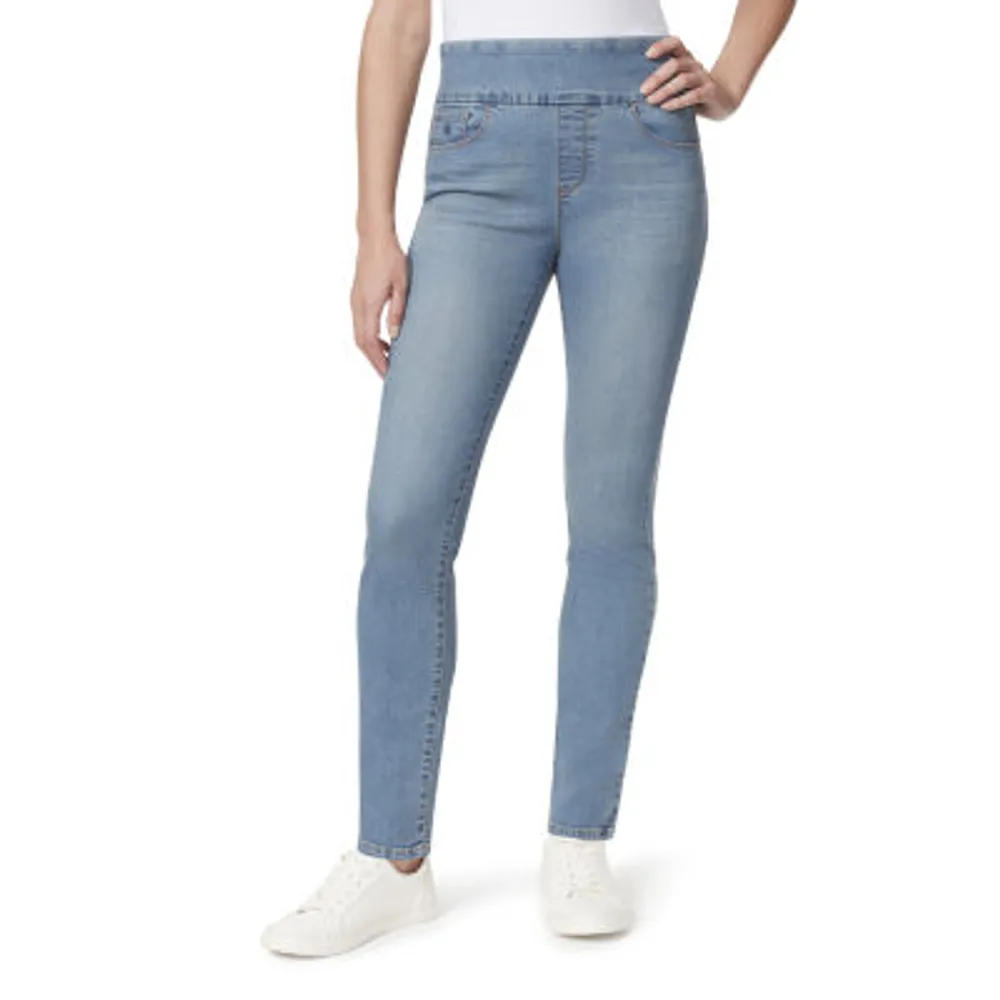 Gloria Vanderbilt® Amanda Womens High Rise Pull-On Jean