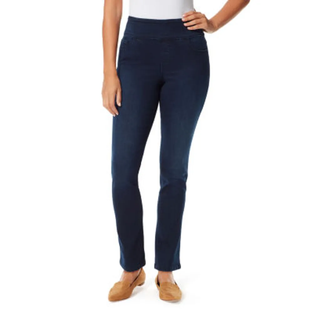 Gloria Vanderbilt® Amanda Womens High Rise Pull-On Jean