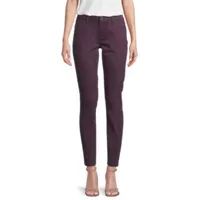 Liz Claiborne - Plus Womens Mid Rise Slim Fit Skinny Jean