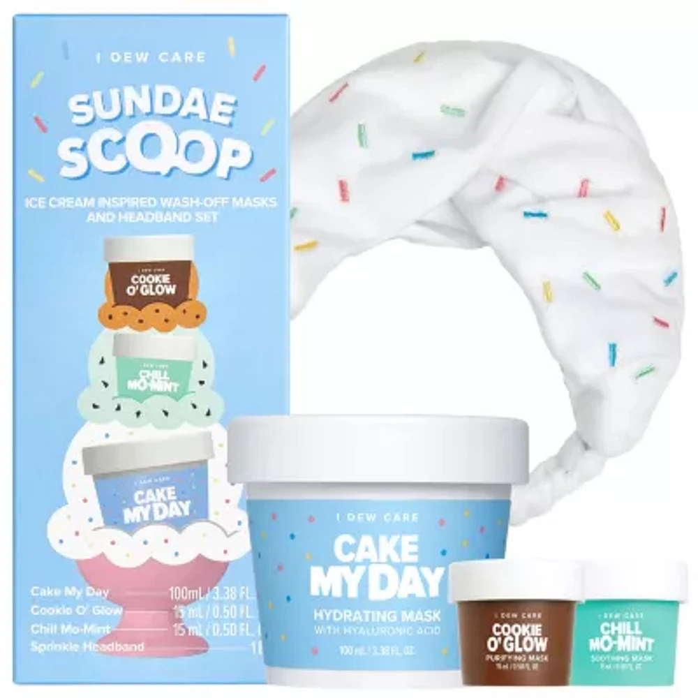 I Dew Care Sundae Scoop Face Mask Gift Set