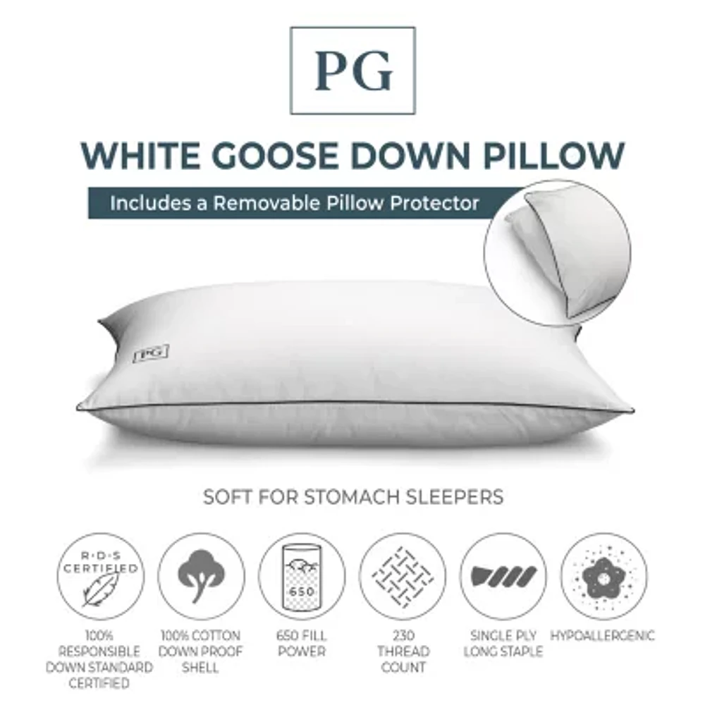 Pillow Guy White Down Soft Bed Pillows