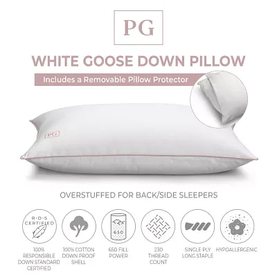 Pillow Gal White Down Firm Bed Pillows