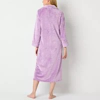 Adonna Womens Fleece Long Sleeve Length Robe