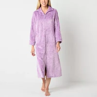 Adonna Womens Fleece Long Sleeve Length Robe