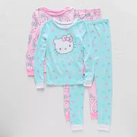 Little & Big Girls 4-pc. Hello Kitty Pajama Set