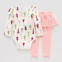 Okie Dokie Baby Girls 2-pc. Pant Set