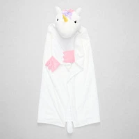 Under the Stars Kids Unicorn Hooded Throw