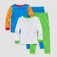 Disney Collection Toddler Boys 4-pc. Toy Story Pajama Set