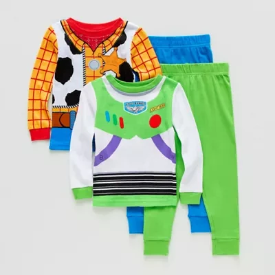 Disney Collection Toddler Boys 4-pc. Toy Story Pajama Set