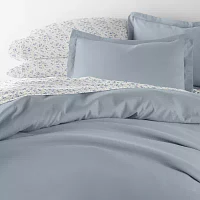 Casual Comfort Solid Down Alternative Complete Bedding Set with Sheets