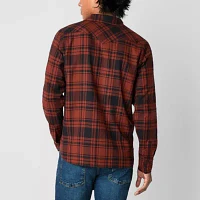 Frye and Co. Mens Regular Fit Long Sleeve Flannel Shirt