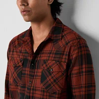 Frye and Co. Mens Regular Fit Long Sleeve Flannel Shirt