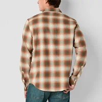 Frye and Co. Mens Regular Fit Long Sleeve Flannel Shirt