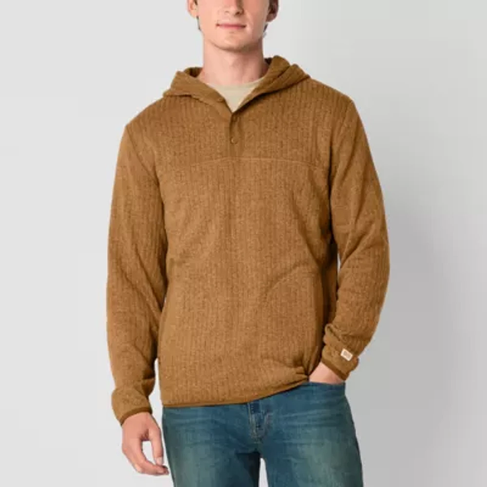 Frye and Co. Mens Hooded Long Sleeve Pullover Sweater