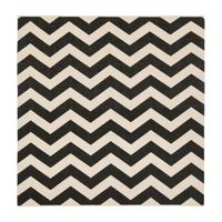 Safavieh Courtyard Collection Kalisha Geometric Indoor/Outdoor Square Area Rug