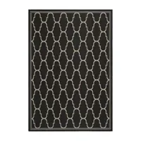 Safavieh Courtyard Collection Deemer Geometric Indoor/Outdoor Area Rug