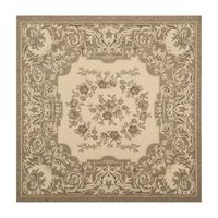 Safavieh Courtyard Collection Dorothea Oriental Indoor/Outdoor Square Area Rug