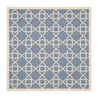 Safavieh Courtyard Collection Nicol Geometric Indoor/Outdoor Square Area Rug