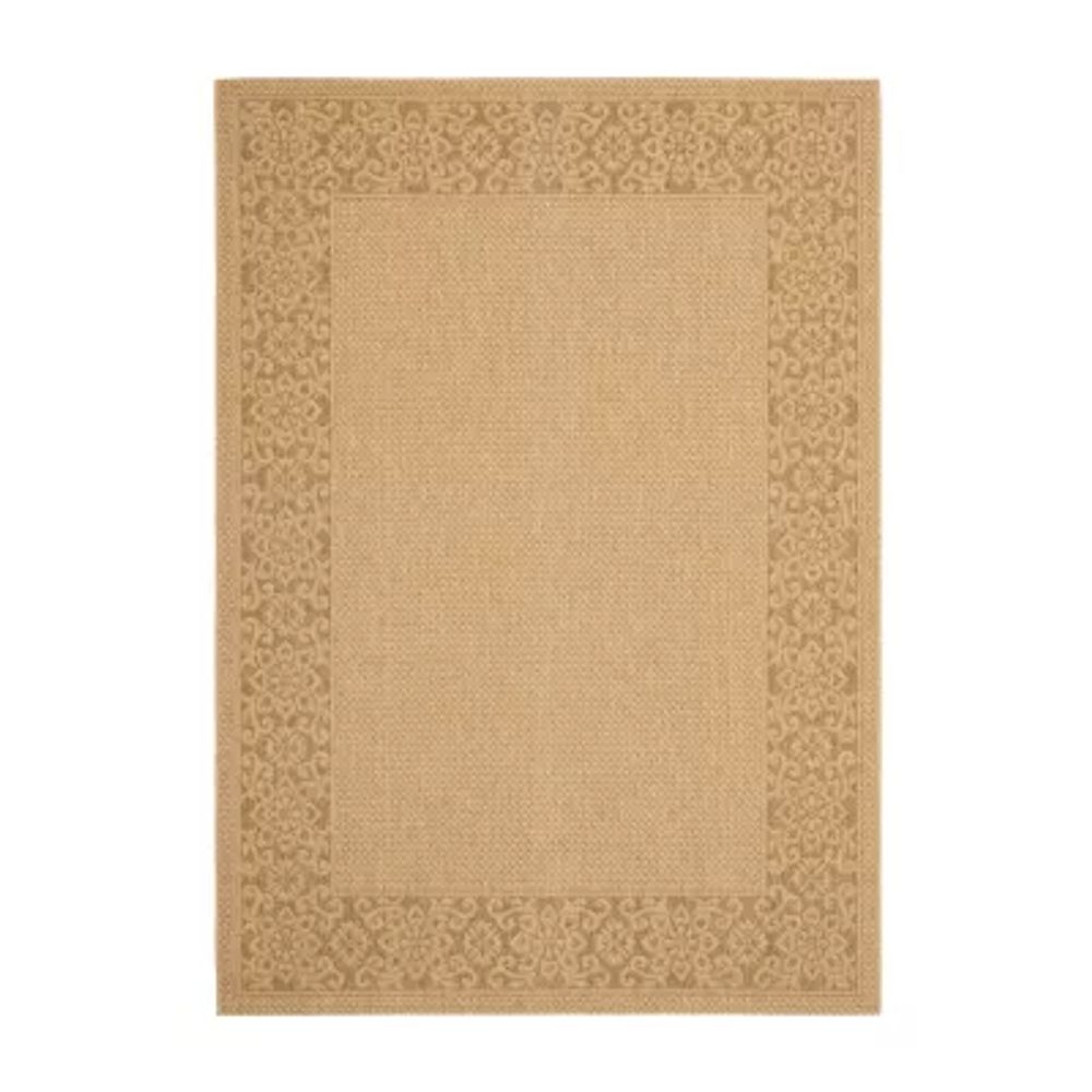 Safavieh Courtyard Collection Oswald Floral Indoor/Outdoor Area Rug