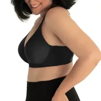 Leading Lady® Seamless Full Figure Padded Underwire T-Shirt Bra-5028