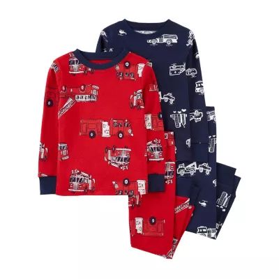 Carter's Toddler Boys 4-pc. Pant Pajama Set