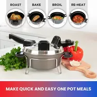 Total Chef Czech Cooker Electric Oven- Classic European Multicooker