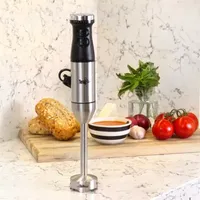 Total Chef Variable Speed Immersion Blender with Turbo Boost- 225 Watts