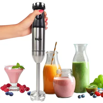 Total Chef Variable Speed Immersion Blender with Turbo Boost- 225 Watts