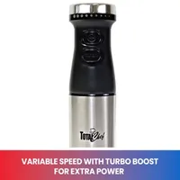 Total Chef Variable Speed Immersion Blender with Turbo Boost- 225 Watts