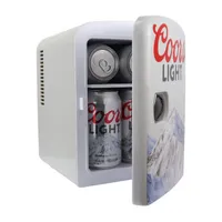 Coors Light® Portable Cooler 6 Can Mini Fridge