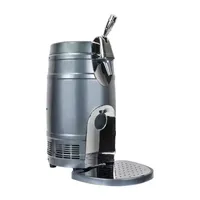 5L Mini Beer Keg Cooler with Gravity and Pressurized Taps