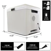 Koolatron Voyager P27 Thermoelectric Iceless 12V Cooler Warmer 27.5L