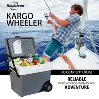 Koolatron Kargo Wheeler Thermoelectric Cooler Warmer 31L