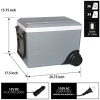 Koolatron Kool Wheeler Thermoelectric Cooler Warmer 34L