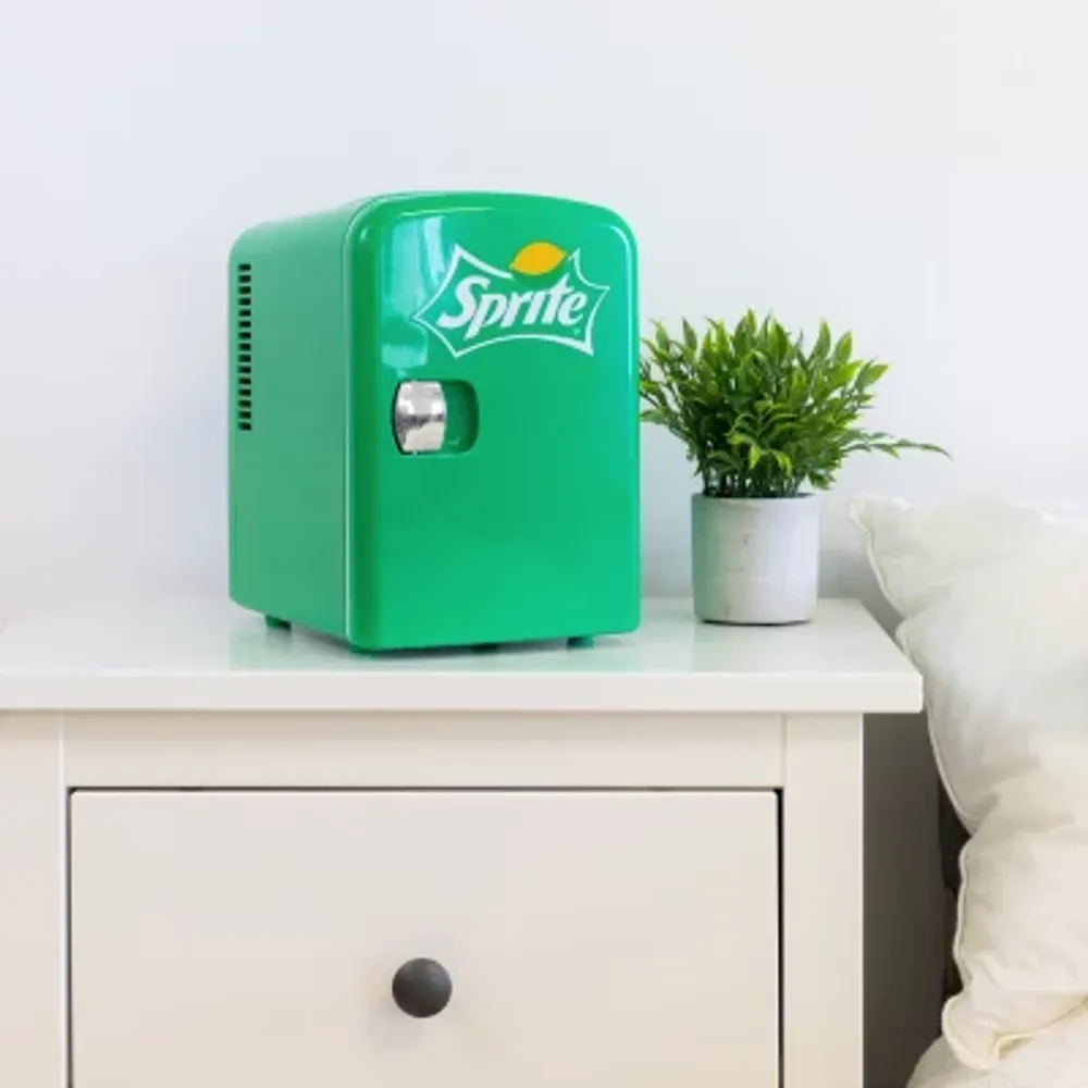 Coca-Cola Sprite 4L Portable Cooler/Warmer 12V AC/DC Mini Fridge