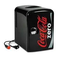 Coca-Cola Coke Zero 4L Portable Cooler/Warmer 12V AC/DC Mini Fridge