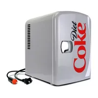 Coca-Cola Diet Coke 4L Portable Cooler/Warmer 12V AC/DC Mini Fridge