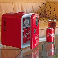 Coca-Cola 4L Mini Fridge/Warmer with Bluetooth Speaker 6 Can